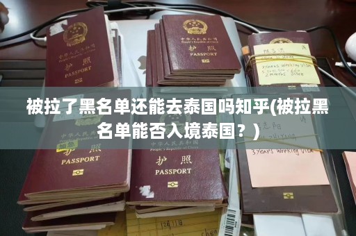 被拉了黑名单还能去泰国吗知乎(被拉黑名单能否入境泰国？)  第1张