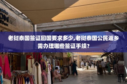 老挝泰国签证回国要求多少,老挝泰国公民返乡需办理哪些签证手续？