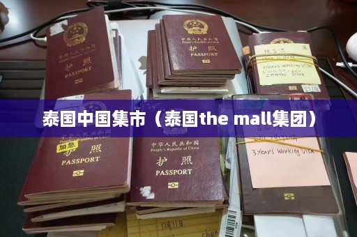 泰国中国集市（泰国the mall集团）