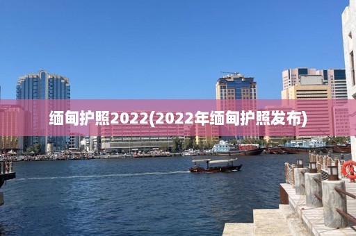 缅甸护照2022(2022年缅甸护照发布)