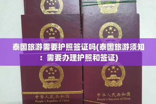 泰国旅游需要护照签证吗(泰国旅游须知：需要办理护照和签证)  第1张