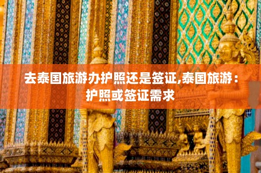 去泰国旅游办护照还是签证,泰国旅游：护照或签证需求  第1张