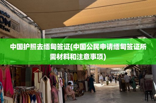 中国护照去缅甸签证(中国公民申请缅甸签证所需材料和注意事项)