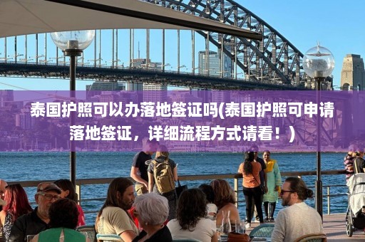 泰国护照可以办落地签证吗(泰国护照可申请落地签证，详细流程方式请看！)