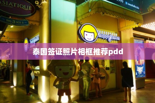 泰国签证照片相框推荐pdd