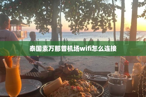 泰国素万那普机场wifi怎么连接