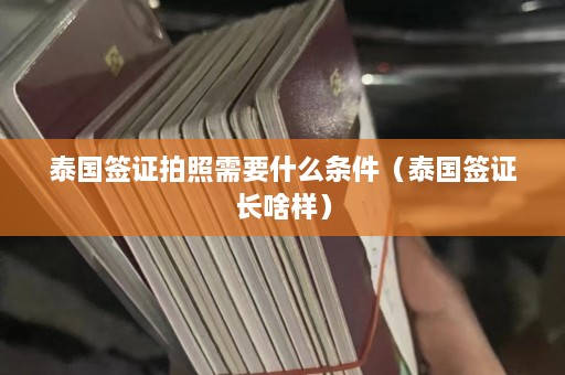 泰国签证拍照需要什么条件（泰国签证长啥样）  第1张