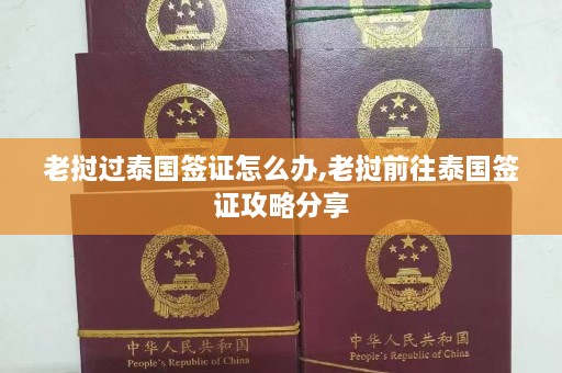 老挝过泰国签证怎么办,老挝前往泰国签证攻略分享  第1张