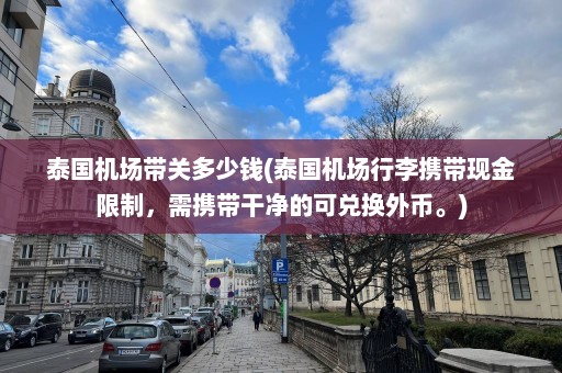 泰国机场带关多少钱(泰国机场行李携带现金限制，需携带干净的可兑换外币。)