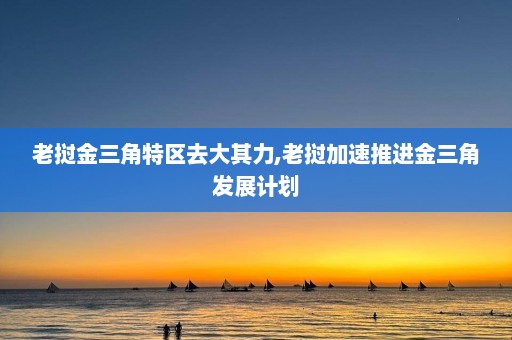 老挝金三角特区去大其力,老挝加速推进金三角发展计划