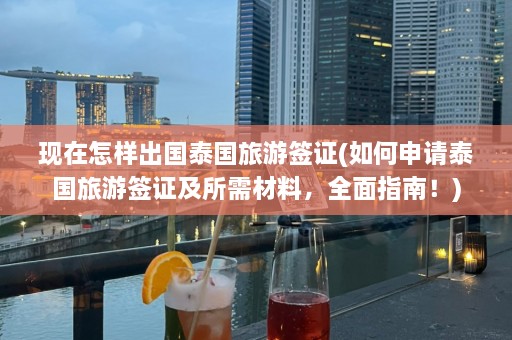 现在怎样出国泰国旅游签证(如何申请泰国旅游签证及所需材料，全面指南！)  第1张