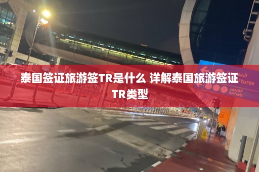 泰国签证旅游签TR是什么 详解泰国旅游签证TR类型