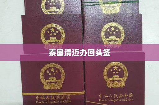 泰国清迈办回头签  第1张