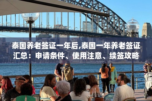 泰国养老签证一年后,泰国一年养老签证汇总：申请条件、使用注意、续签攻略  第1张