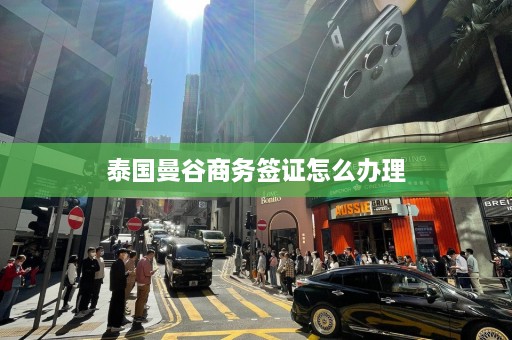 泰国曼谷商务签证怎么办理