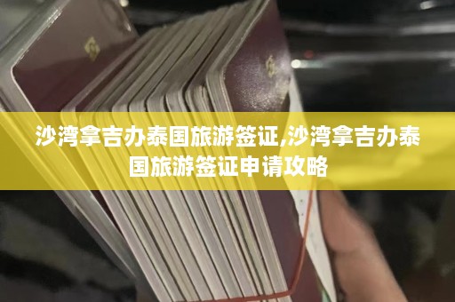 沙湾拿吉办泰国旅游签证,沙湾拿吉办泰国旅游签证申请攻略  第1张