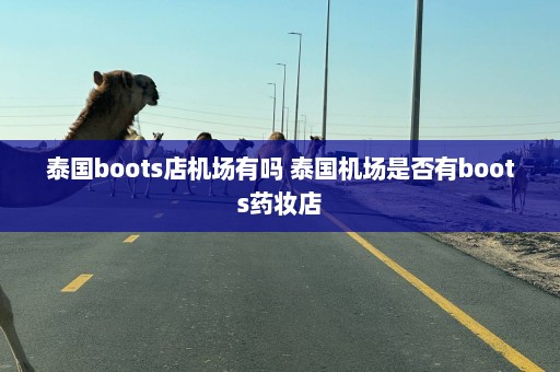 泰国boots店机场有吗 泰国机场是否有boots药妆店