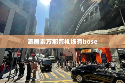 泰国素万那普机场有bose  第1张