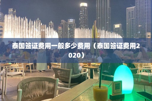 泰国签证费用一般多少费用（泰国签证费用2020）