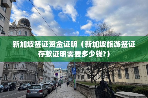 新加坡签证资金证明（新加坡旅游签证存款证明需要多少钱?）