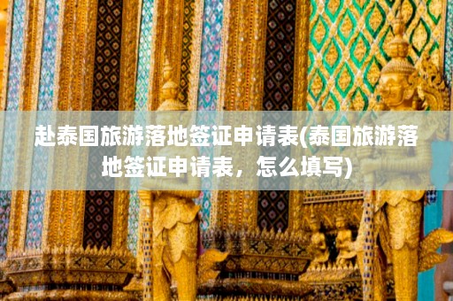 赴泰国旅游落地签证申请表(泰国旅游落地签证申请表，怎么填写)