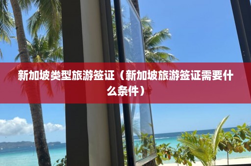 新加坡类型旅游签证（新加坡旅游签证需要什么条件）