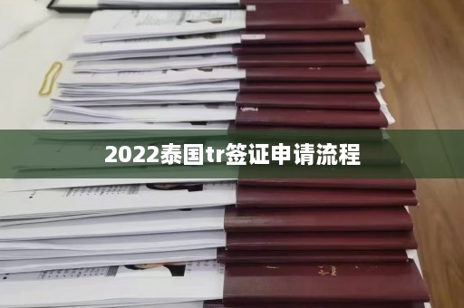 2022泰国tr签证申请流程  第1张