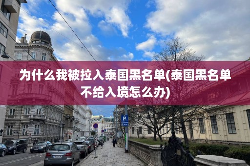 为什么我被拉入泰国黑名单(泰国黑名单不给入境怎么办)  第1张