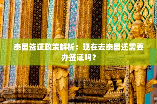 泰国签证政策解析：现在去泰国还需要办签证吗？  第1张