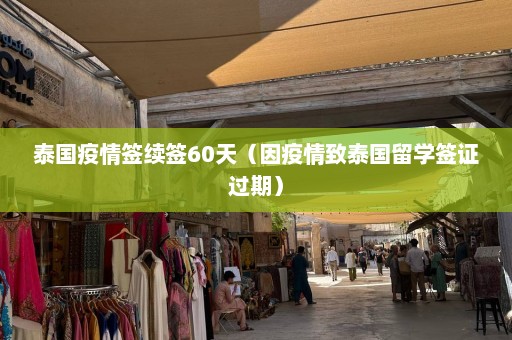 泰国疫情签续签60天（因疫情致泰国留学签证过期）