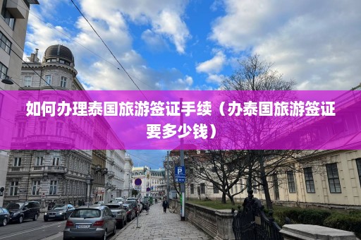 如何办理泰国旅游签证手续（办泰国旅游签证要多少钱）