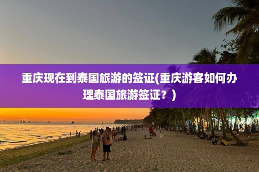 重庆现在到泰国旅游的签证(重庆游客如何办理泰国旅游签证？)