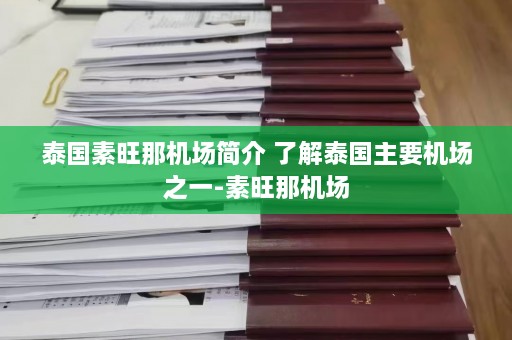 泰国素旺那机场简介 了解泰国主要机场之一-素旺那机场