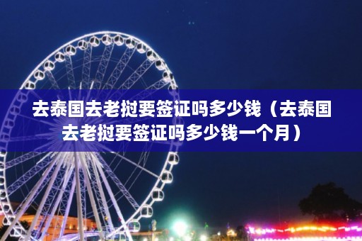 去泰国去老挝要签证吗多少钱（去泰国去老挝要签证吗多少钱一个月）