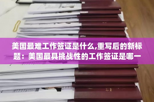 美国最难工作签证是什么,重写后的新标题：美国最具挑战性的工作签证是哪一种？  第1张