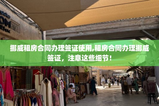 挪威租房合同办理签证使用,租房合同办理挪威签证，注意这些细节！