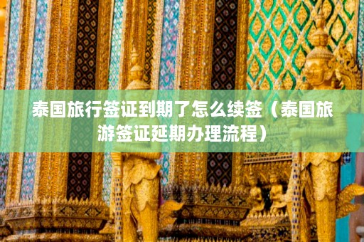 泰国旅行签证到期了怎么续签（泰国旅游签证延期办理流程）  第1张