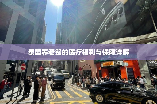 泰国养老签的医疗福利与保障详解