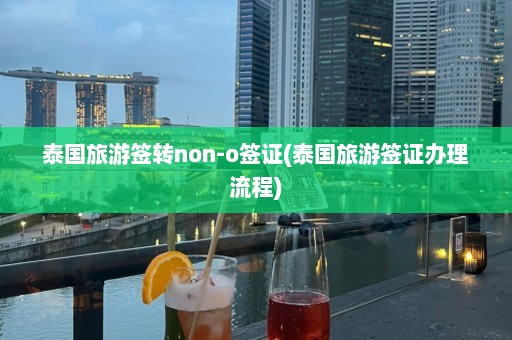 泰国旅游签转non-o签证(泰国旅游签证办理流程)