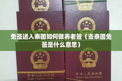 免签进入泰国如何做养老签（去泰国免签是什么意思）  第1张