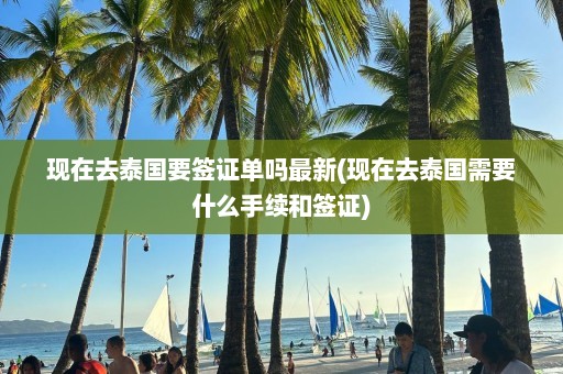 现在去泰国要签证单吗最新(现在去泰国需要什么手续和签证)