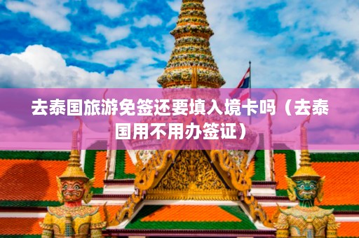 去泰国旅游免签还要填入境卡吗（去泰国用不用办签证）  第1张