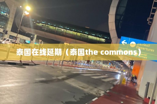 泰国在线延期（泰国the commons）  第1张