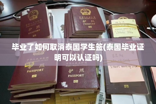 毕业了如何取消泰国学生签(泰国毕业证明可以认证吗)  第1张