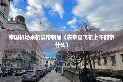 泰国机场乘机禁带物品（去泰国飞机上不能带什么）