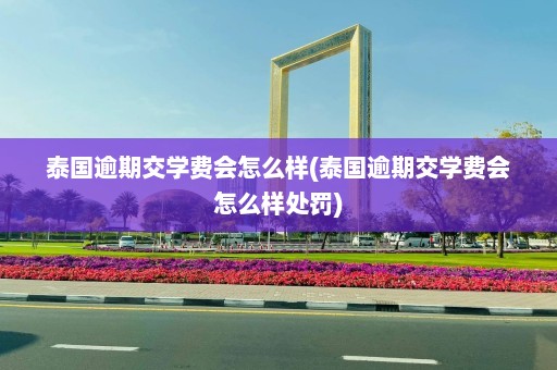 泰国逾期交学费会怎么样(泰国逾期交学费会怎么样处罚)