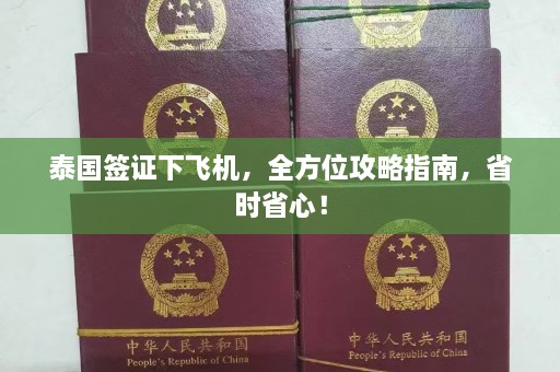 泰国签证下飞机，全方位攻略指南，省时省心！  第1张