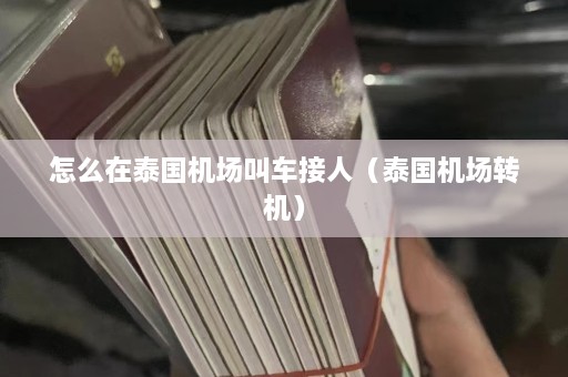 怎么在泰国机场叫车接人（泰国机场转机）  第1张