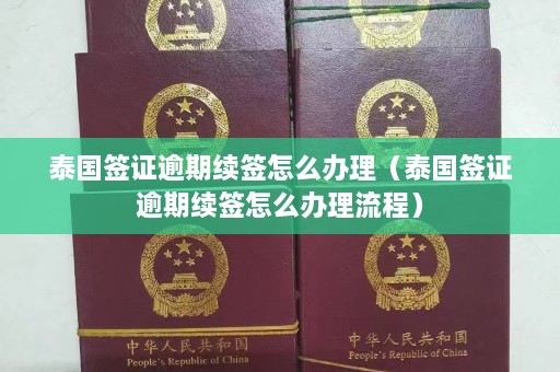 泰国签证逾期续签怎么办理（泰国签证逾期续签怎么办理流程）  第1张