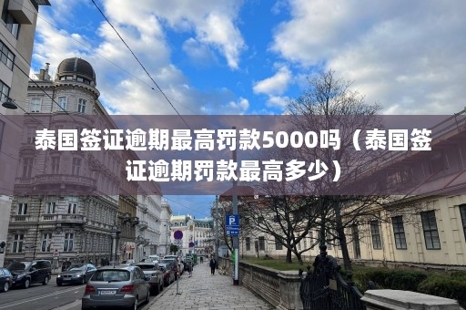 泰国签证逾期最高罚款5000吗（泰国签证逾期罚款最高多少）  第1张